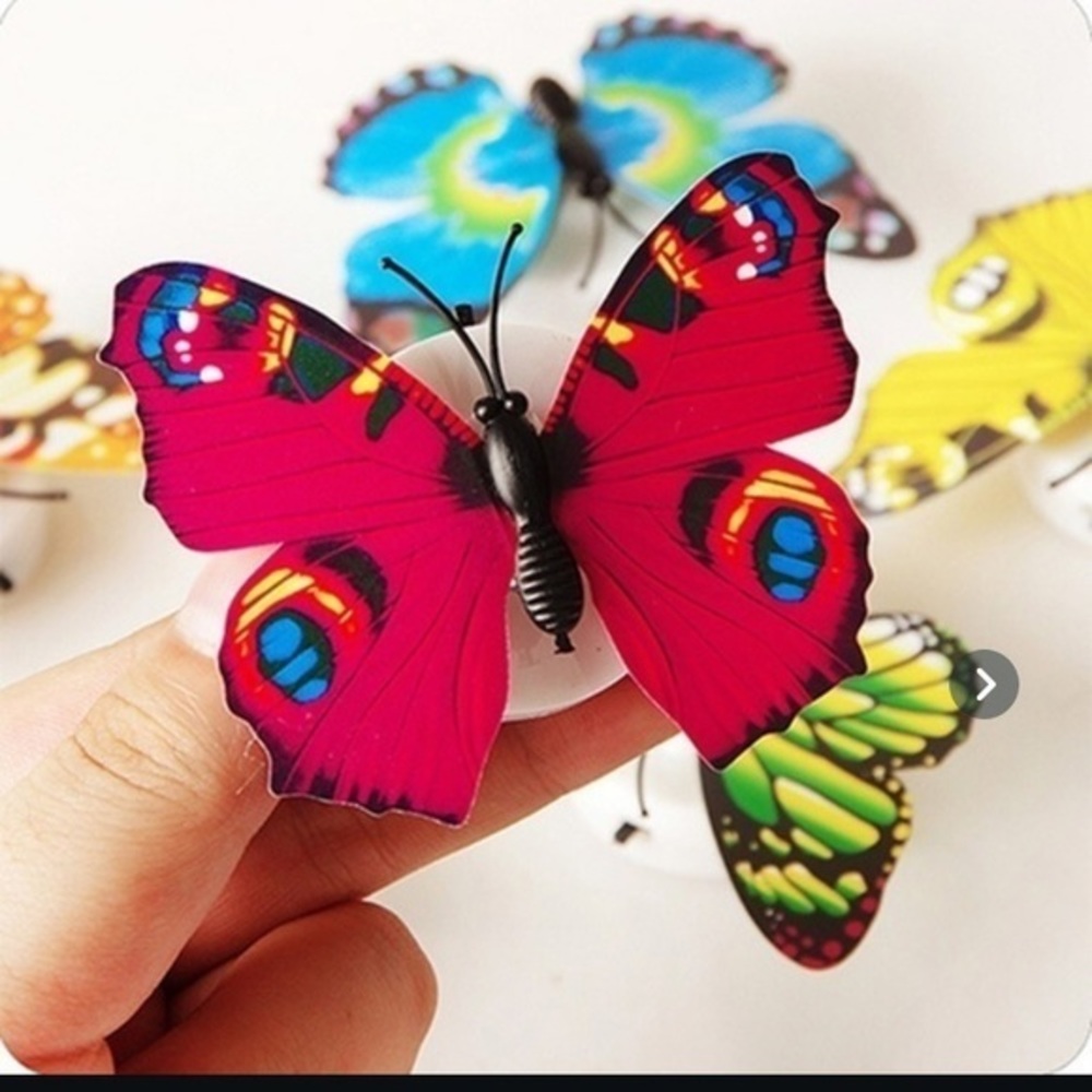 Butterfly battery operated tea lights